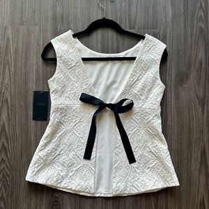 NWT Zara backless top
